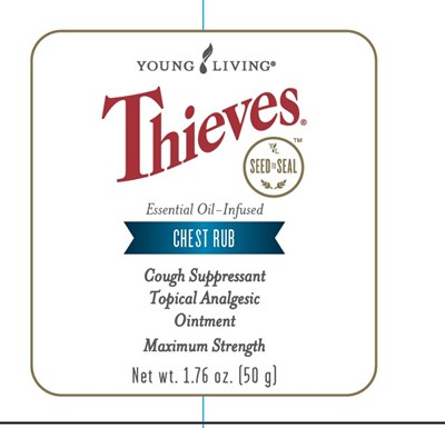 Principal Display Panel (Thieves Chest Rub Front Label 1.76oz (50g))